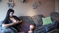 Hot Lovely Babe Strips And Masturbate On Cam